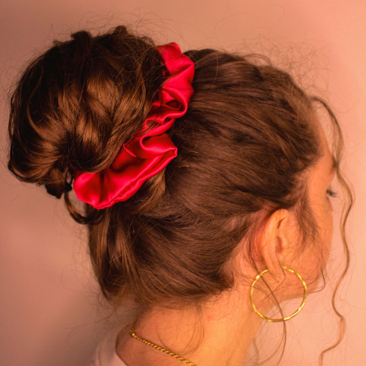 Chouchou géant rouge