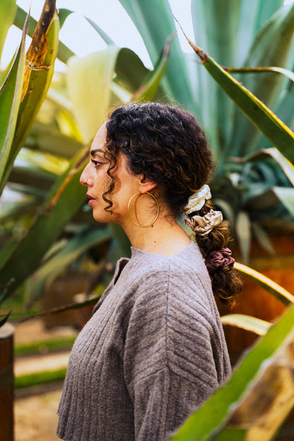 Chouchou medium chocolat