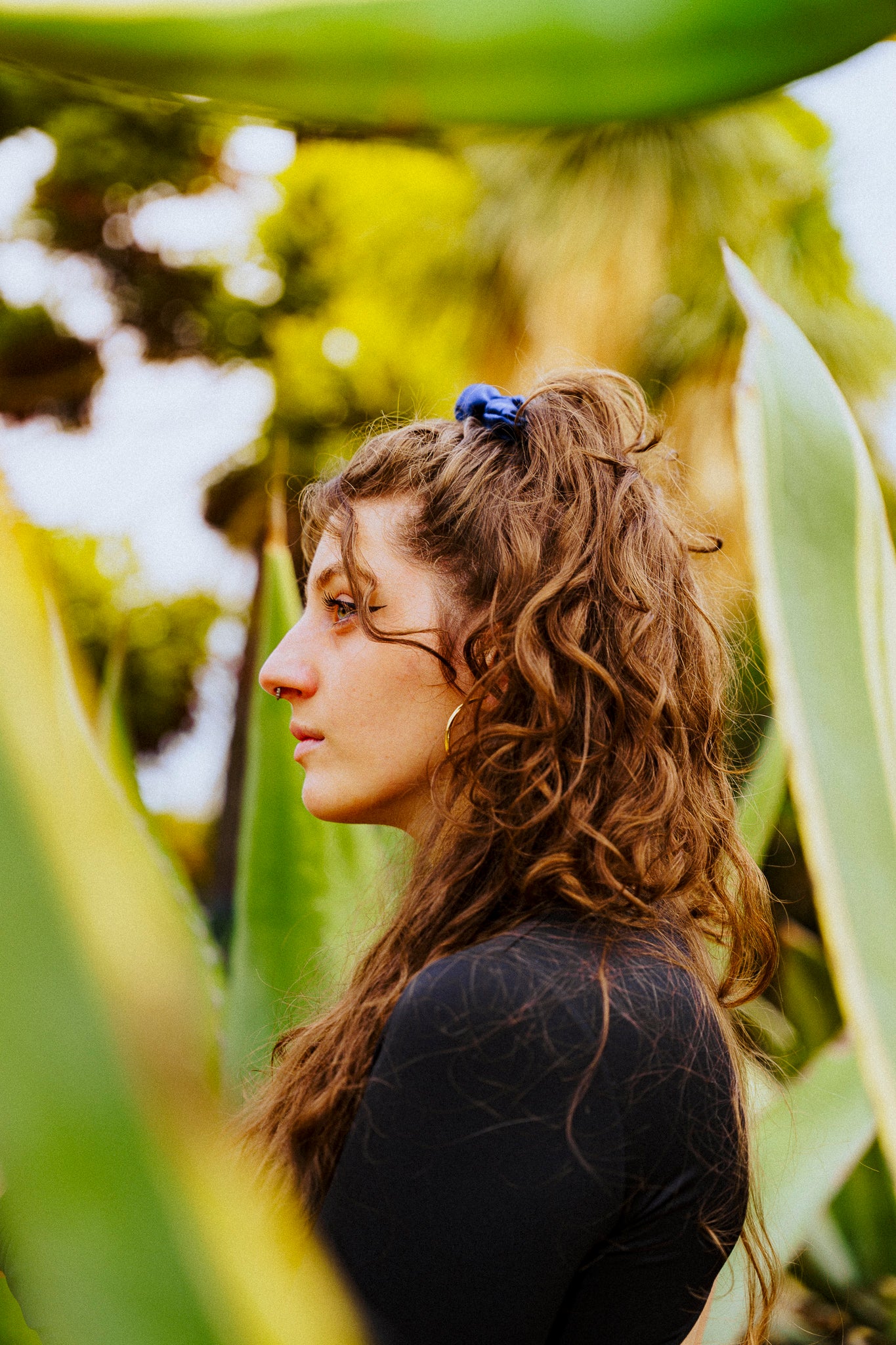 Chouchou medium bleu