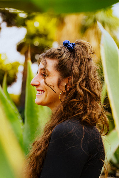 Chouchou medium bleu