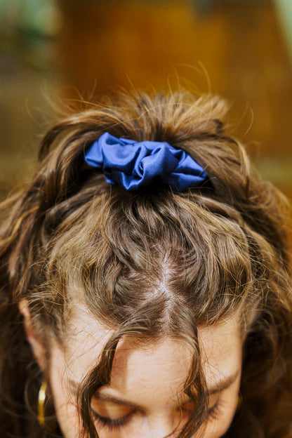 Chouchou medium bleu