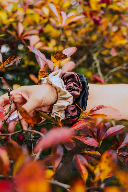 🎀 Trio de chouchous en soie –