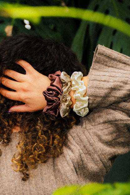 Chouchou medium chocolat